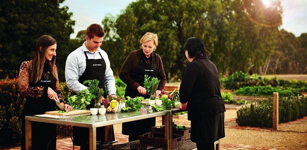 Jacob's Creek outdoor cooking class