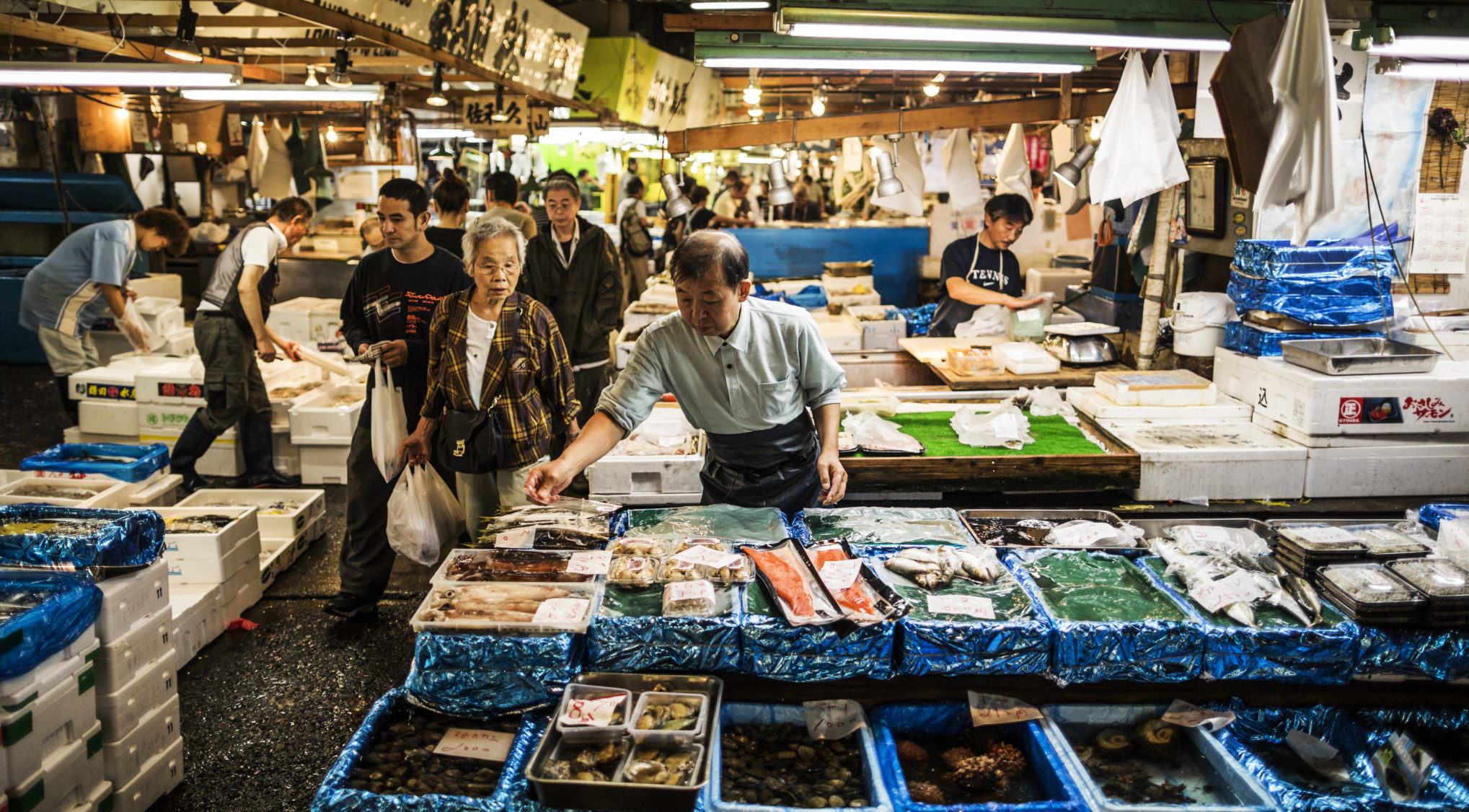 Tsukiji Fish market