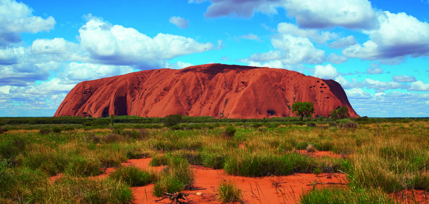 Clouds Over Uluru