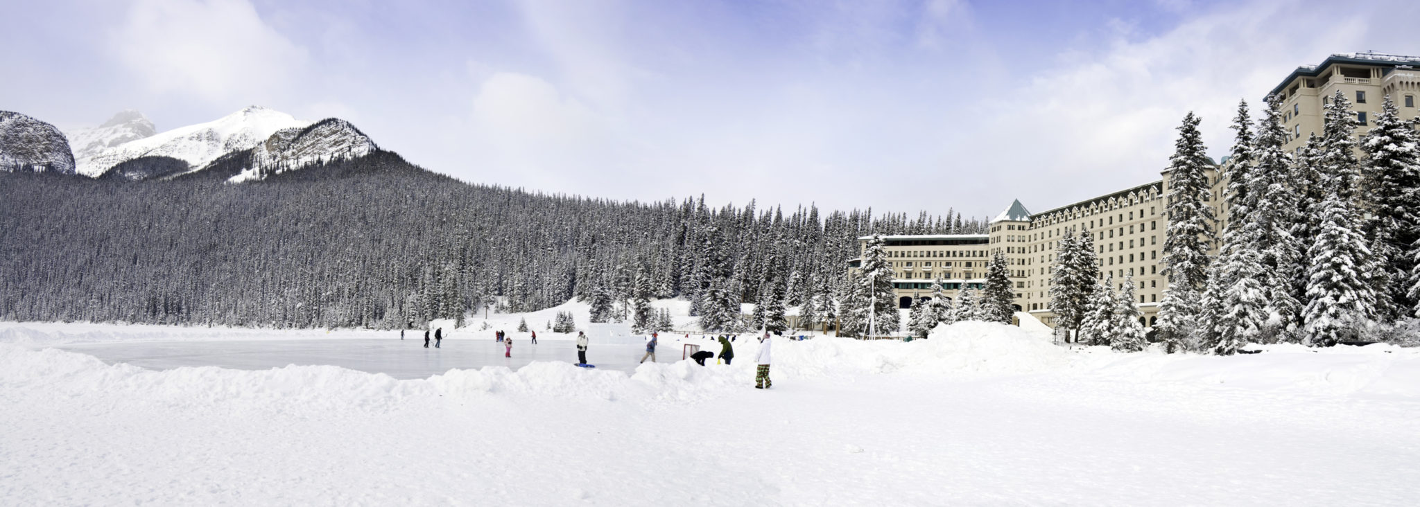 Lake louise ice skating