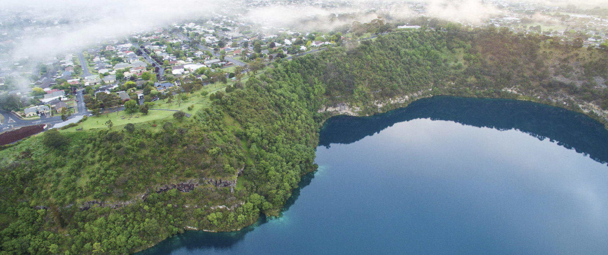 blue lake walk