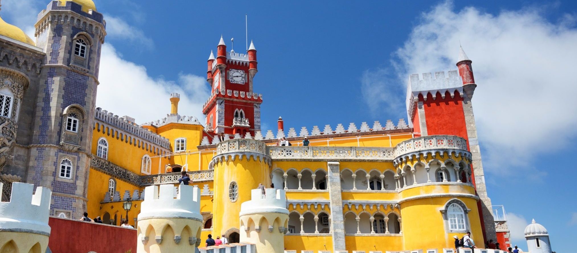 Pena Palace in Portugal.