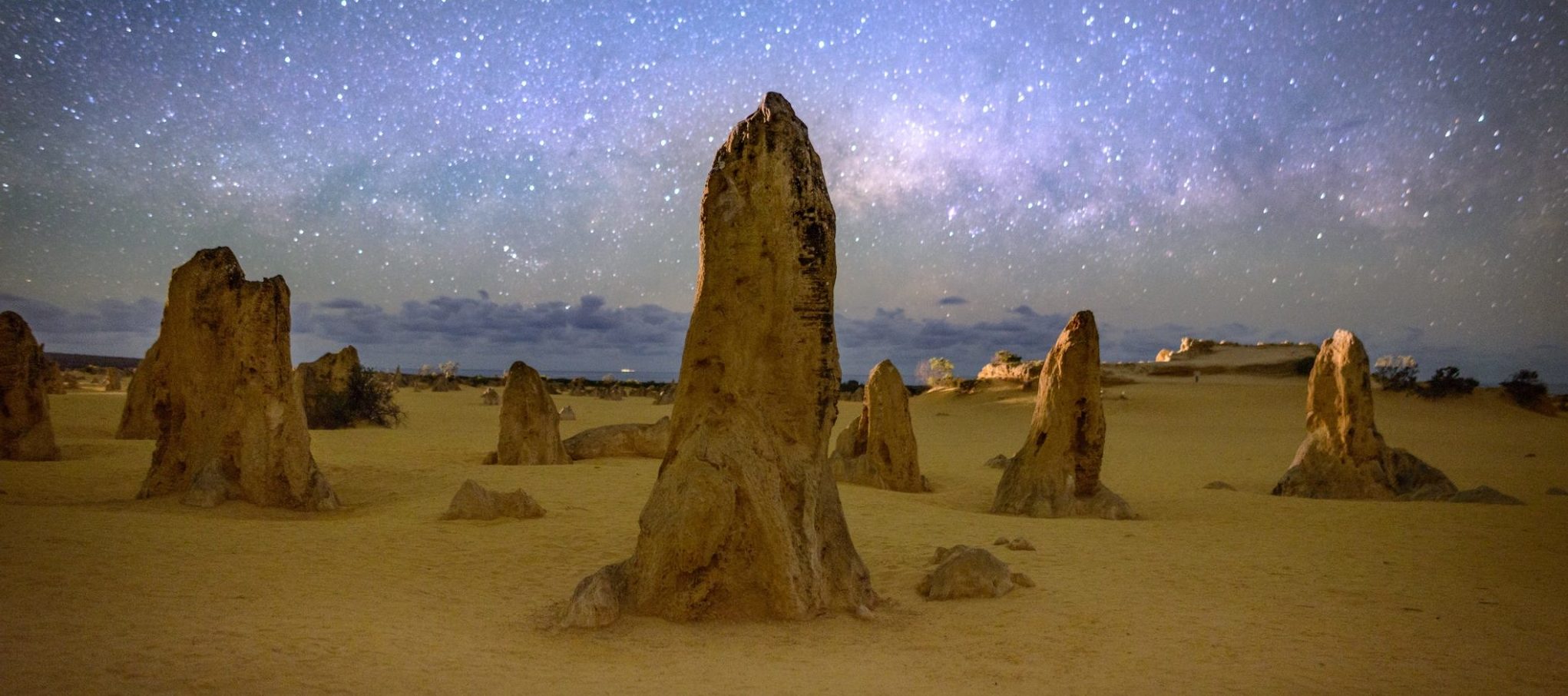 Pinnacles in Nambung National Park