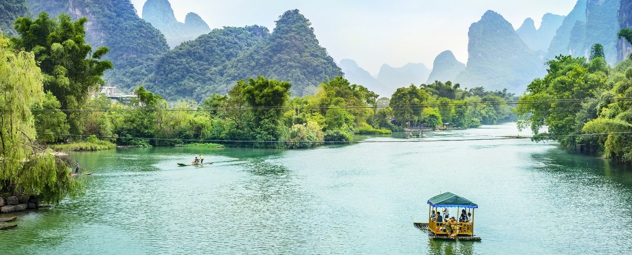 Go boating on the Li River.