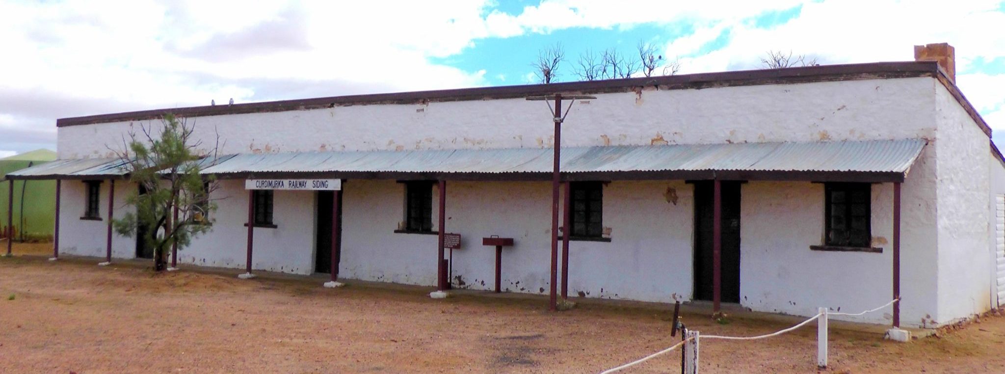 Curdimurka Rail Siding, historic artefact from the old Ghan.