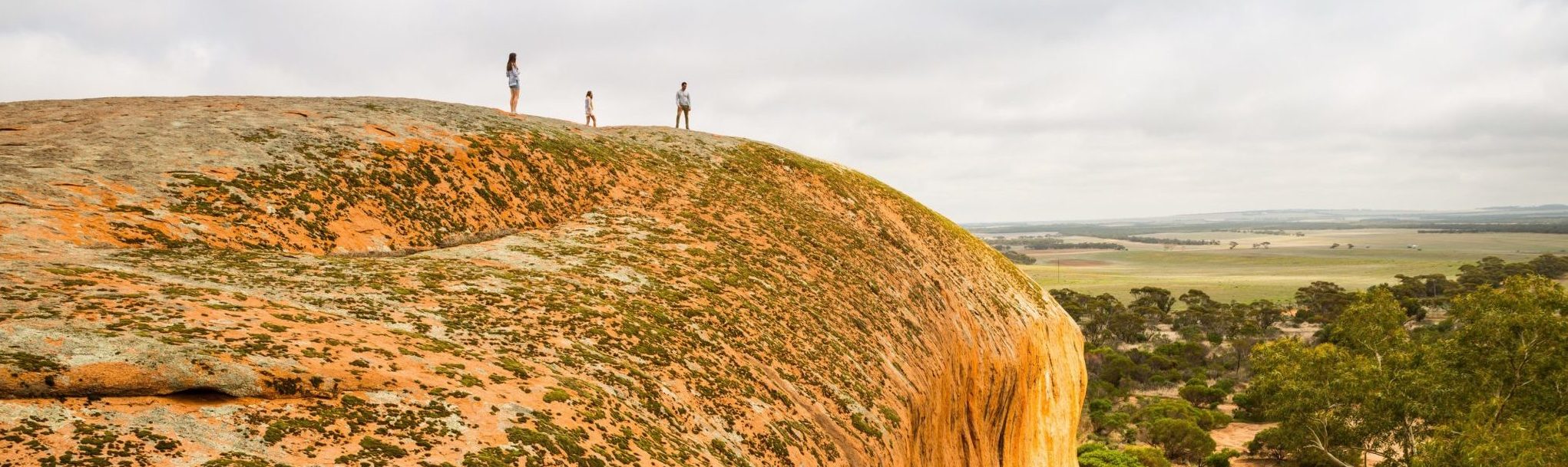 The view from the top of Pildappa Rock