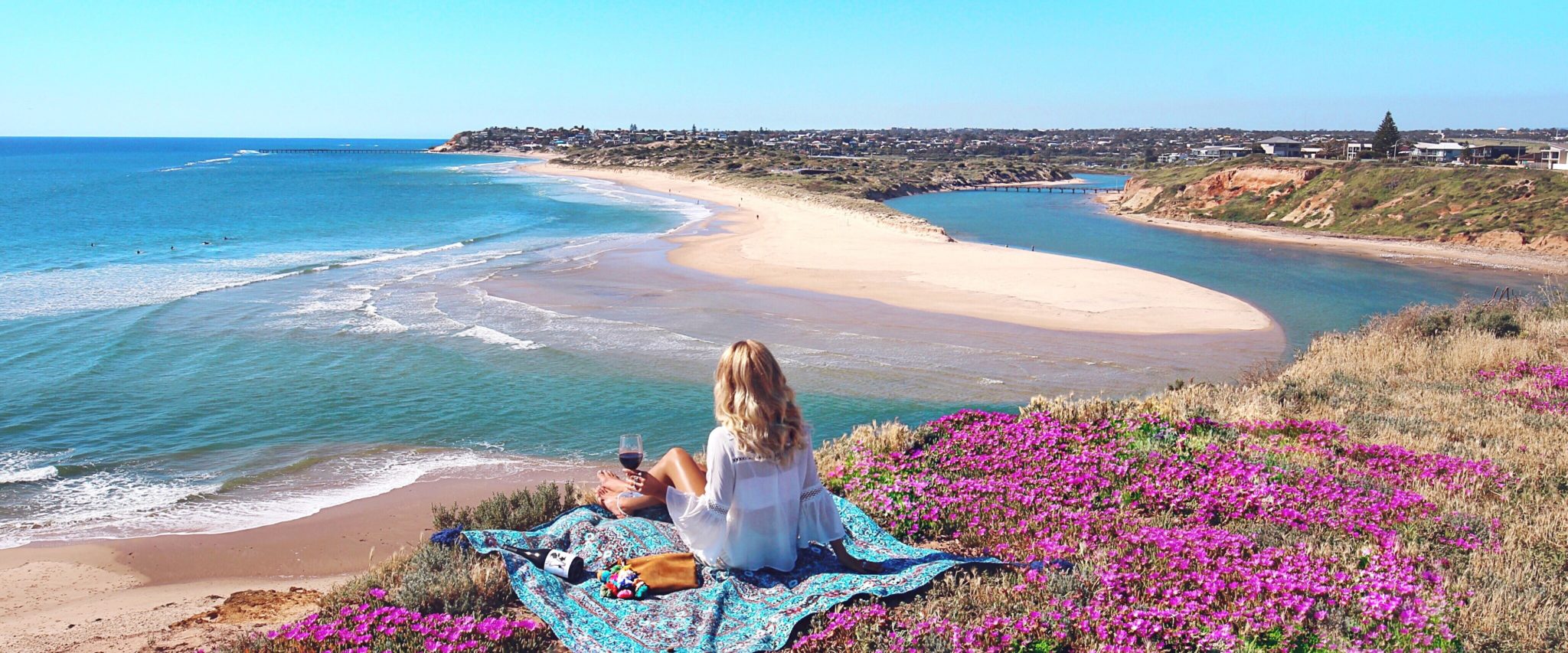 Onkaparinga River Mouth, Fleurieu Peninsula.