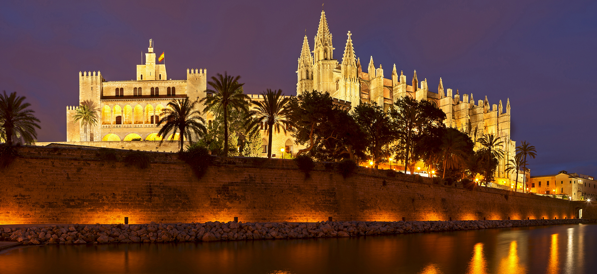 Palma Cathedral on the island of Majorca