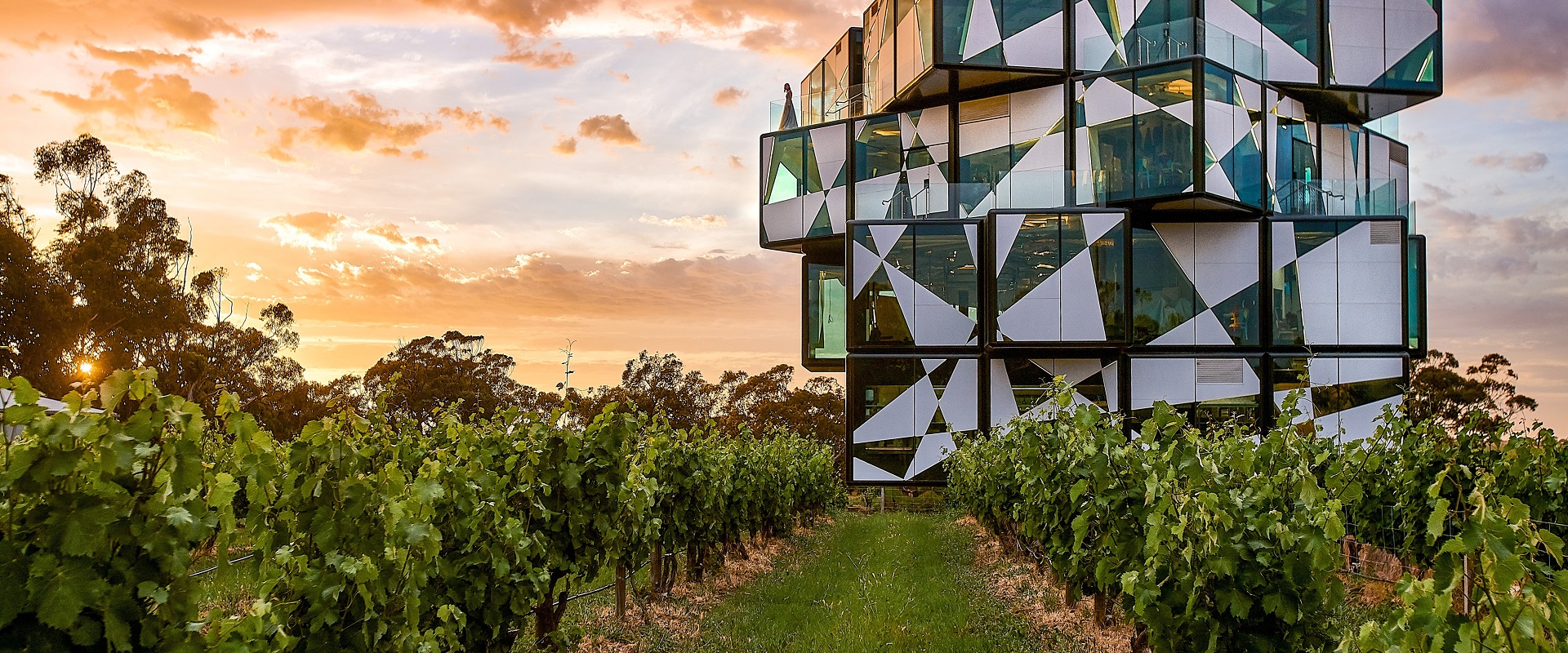 The d'Arenberg Cube, Fleurieu Peninsula.