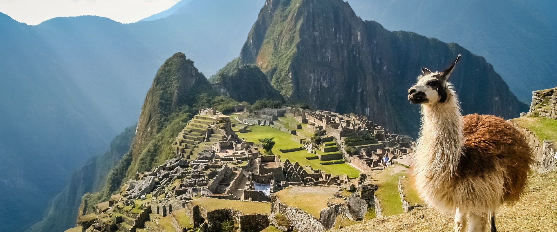 Spending New Year's Day with the locals at Machu Picchu.