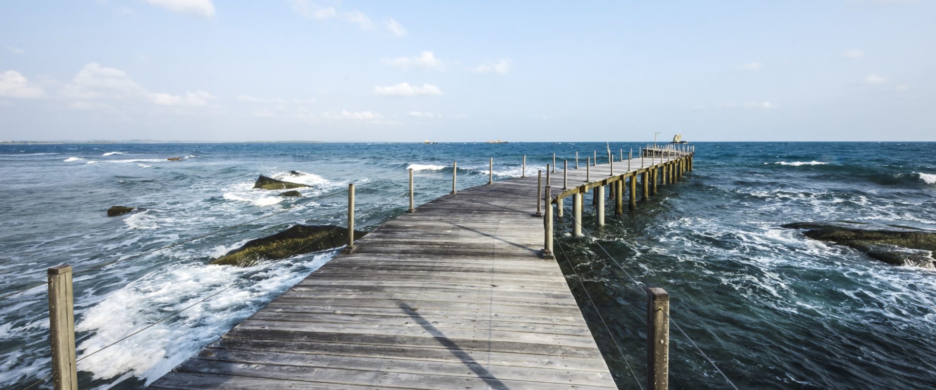 Admiring the open ocean from Nikoi Island. Image: Getty