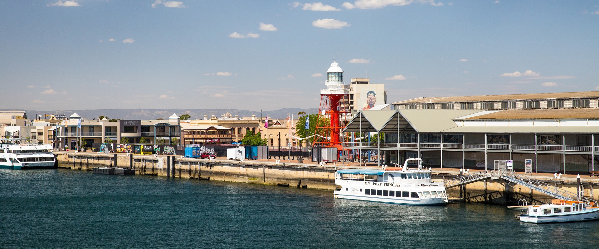 Port Adelaide, home of the Maritime Museum. Image: SATC