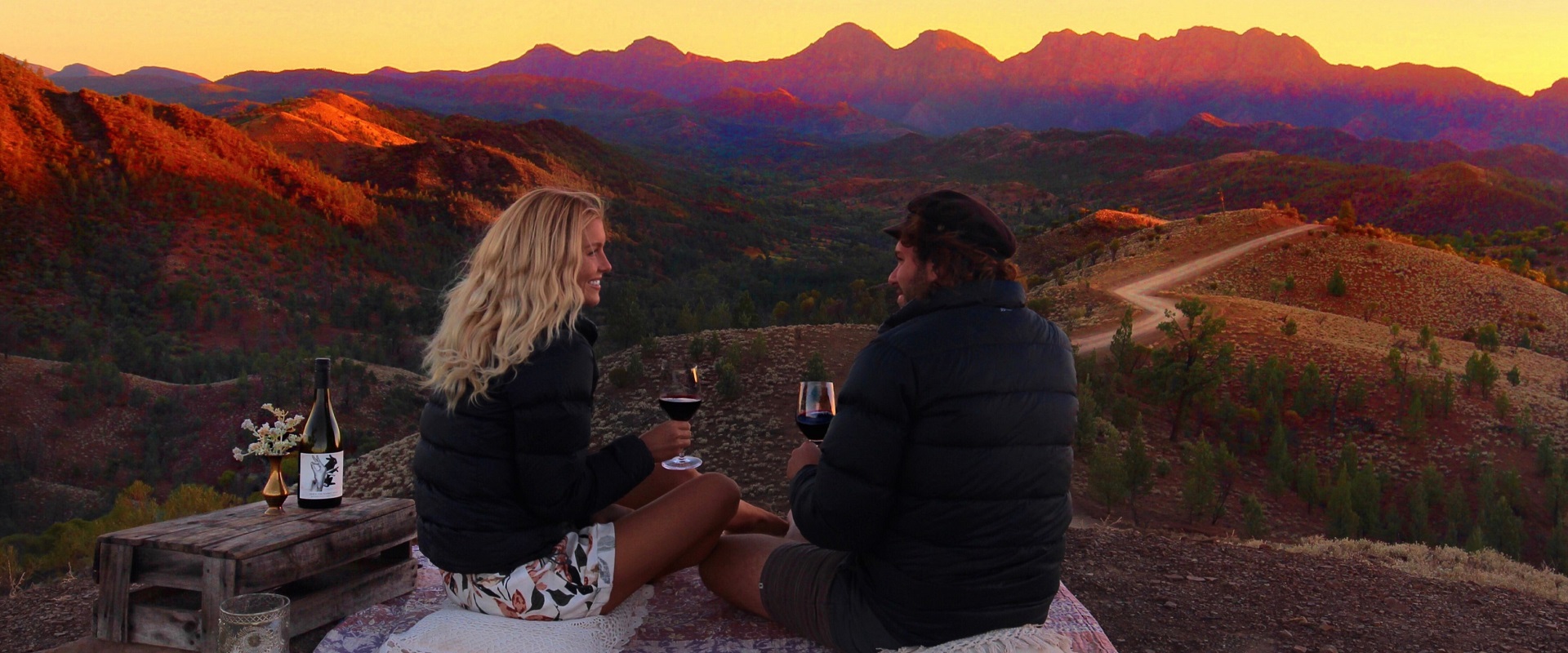 Razorback lookout in the Flinders Ranges. Image: SATC