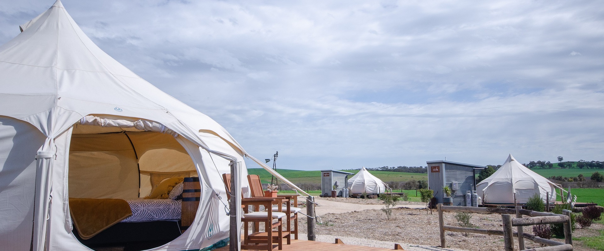 Bukirk Glamping, Clare Valley. Image: supplied