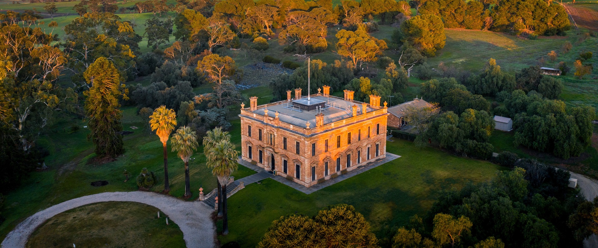 Martindale Hall in all its glory.