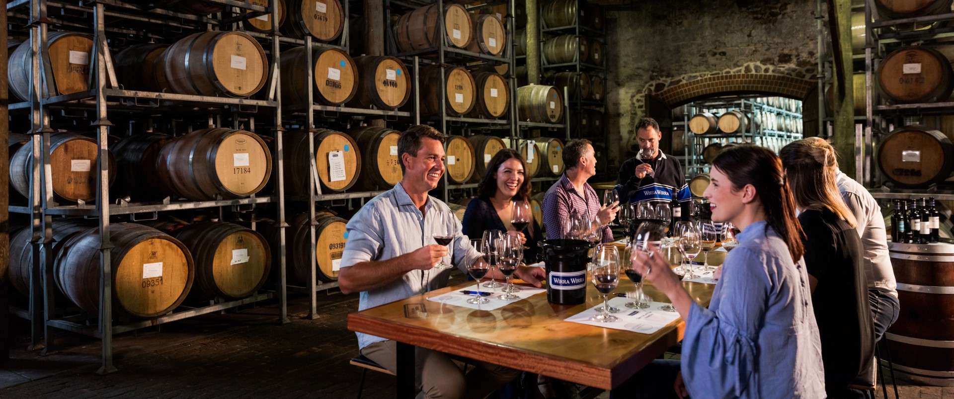 Taste history at McLaren Vale's Wirra Wirra. Image: SATC/Jonathan van der Knaap