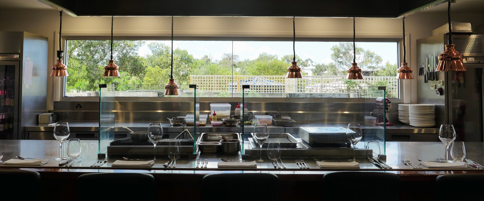 The chef's table. Image: Dougal McFuzzlebutt