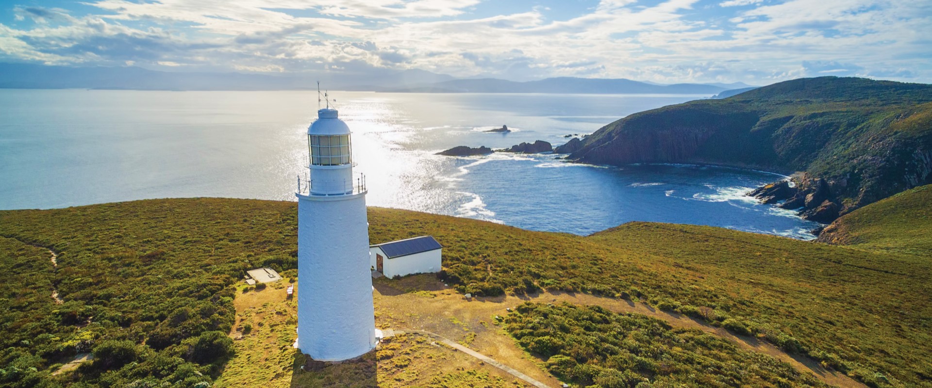 Bruny Island lighthouse. Image: Tourism Tasmania