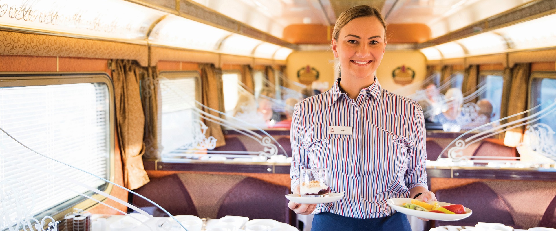 Gold Service in the Queen Adelaide Restaurant. Image: Journey Beyond